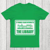 Return To The Library Chicluma T Shirt