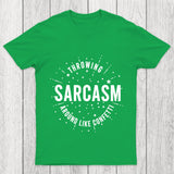 Throwing Sarcasm Chicluma T Shirt