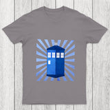 Tardis Stained Glass Chicluma T Shirt