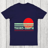 Third Earth Retro Fantasy Sunset Chicluma T Shirt