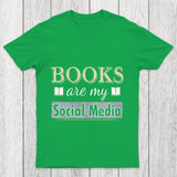 Books Are My Social Media Chicluma T Shirt