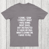 I Came I Saw I Forgot What I Was Doing Chicluma T Shirt