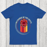 In Charge Of The Crits D20 Retro Chicluma T Shirt