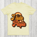 Vintage Hate People Chicluma T Shirt