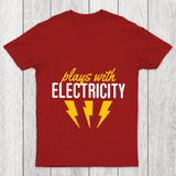 Plays With Electricity Chicluma T Shirt