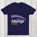 Allergic To People Chicluma T Shirt