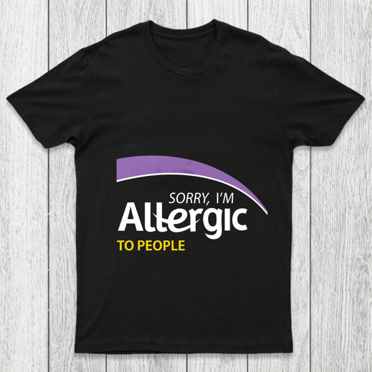 Allergic To People Chicluma T Shirt