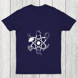 Science Atom Design Chicluma T Shirt