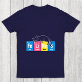 Felines Science Periodic Cat Chicluma T Shirt