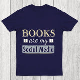 Books Are My Social Media Chicluma T Shirt