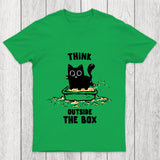 Think Outside The Cat Box Chicluma T Shirt