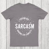 Throwing Sarcasm Chicluma T Shirt