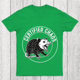 Certified Chaos Possum Emblem Chicluma T Shirt