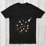 Pool Ball Solar System Chicluma T Shirt
