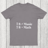 Music And Math Chicluma T Shirt