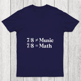 Music And Math Chicluma T Shirt