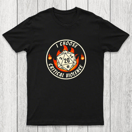 I Choose Critical Violence Chicluma T-Shirt