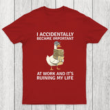 Overwhelmed Duck Chicluma T-Shirt