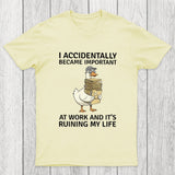 Overwhelmed Duck Chicluma T-Shirt