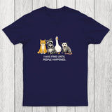 I Was Fine Until People Happened Chicluma T-Shirt