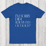Eye Roll Humor Chicluma T-Shirt