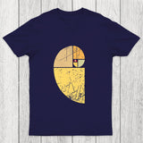 Vintage Fibonacci Spiral Science Chicluma T-Shirt