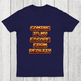 Gaming Is My Escape From Reality Chicluma T-Shirt