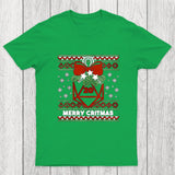 Merry Critmas Ugly Sweater Chicluma T-Shirt