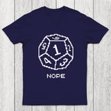 Nope Pixel RPG Dice Chicluma T-Shirt