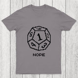 Nope Pixel RPG Dice Chicluma T-Shirt
