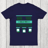 This Calls For A Spreadsheet Office Software Chicluma T-Shirt