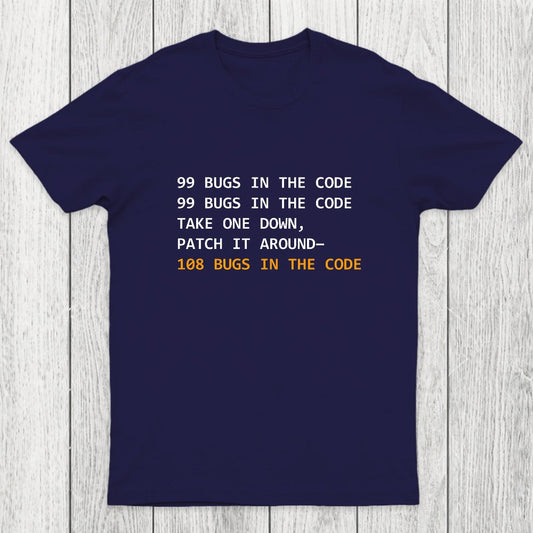 99 Bugs In The Code Chicluma T-Shirt
