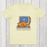 Tech Support Cat Chicluma T-Shirt