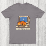 Tech Support Cat Chicluma T-Shirt