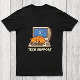 Tech Support Cat Chicluma T-Shirt