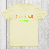 Coding is an Art Chicluma T-Shirt
