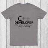 C Developer For Programmers Chicluma T-Shirt