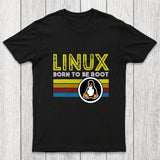 Linux Born To Be Root Chicluma T-Shirt