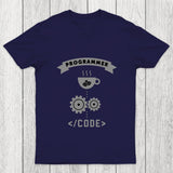 Programmer Coffee Code Chicluma T-Shirt