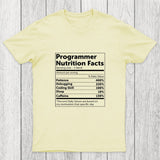 Programmer Nutrition Facts Chicluma T-Shirt