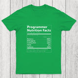 Programmer Nutrition Facts Chicluma T-Shirt