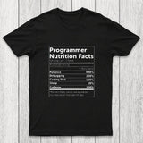 Programmer Nutrition Facts Chicluma T-Shirt