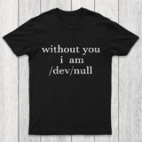 Devnull Unix Linux Joke Funny Chiclumas Chicluma T-Shirt