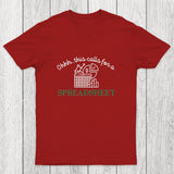 Spreadsheet Lover This Calls For A Spreadsheet Chicluma T-Shirt