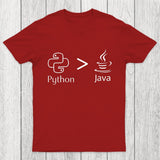 Python Is Better Than Java Chicluma T-Shirt
