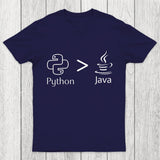 Python Is Better Than Java Chicluma T-Shirt
