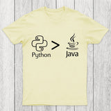 Python Is Better Than Java Chicluma T-Shirt