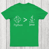 Python Is Better Than Java Chicluma T-Shirt