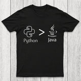 Python Is Better Than Java Chicluma T-Shirt