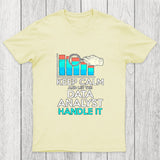 Keep Calm And Let The Data Analyst Handle It Chicluma T-Shirt